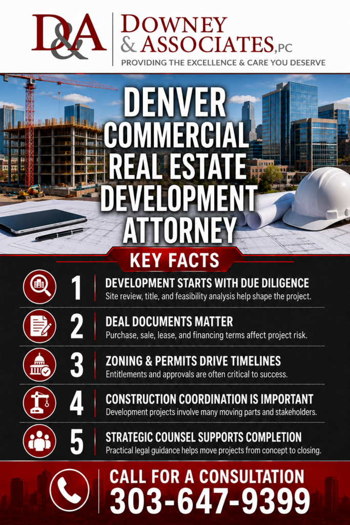 Commercial Real Estate Development Attorney Infographic
