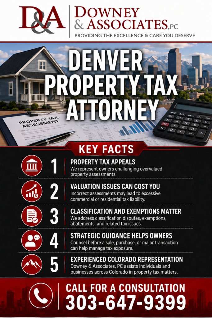 Property Tax Attorney Infographic